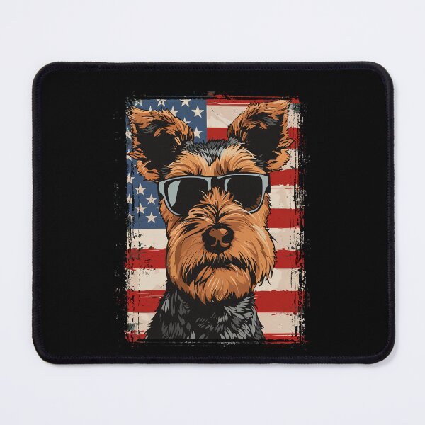 Item preview, Funny Welsh Terrier 4th July USA Flag America Mom Dad Kids designed and sold by rafaeltto.