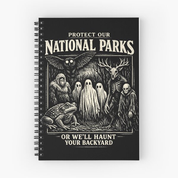 Item preview, Protect Our National Parks or We'll Haunt Your Backyard designed and sold by ViVarRi.