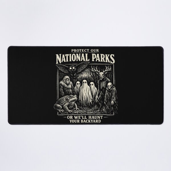 Item preview, Protect Our National Parks or We'll Haunt Your Backyard designed and sold by ViVarRi.