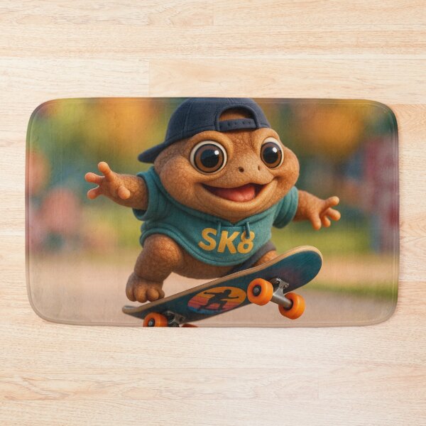 Item preview, Skater Turtle Frog designed and sold by Sillytoe.