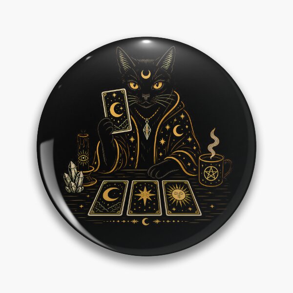 Item preview, Tarot cat card reader designed and sold by HoloInverse.