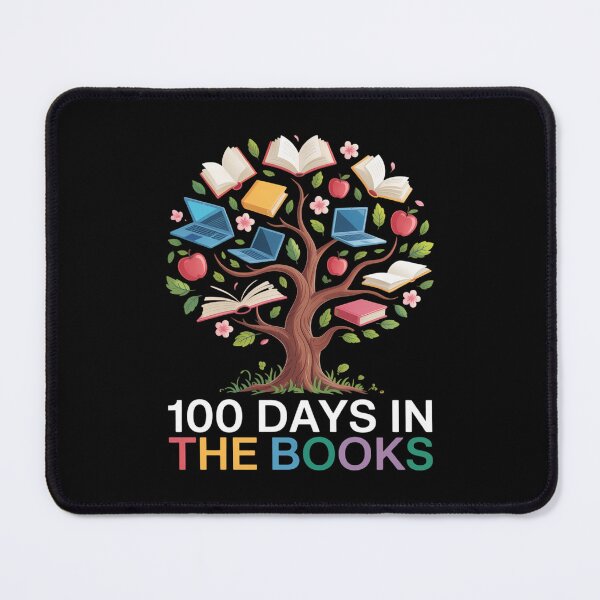 Item preview, 100 Days in The Books Reading Teacher 100th Day of School. designed and sold by TrinaEspinoza.
