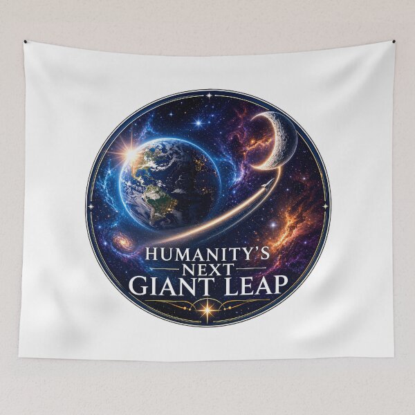 Item preview, Humanitys Next Giant Leap: Cosmic Space Exploration designed and sold by chattsuede.