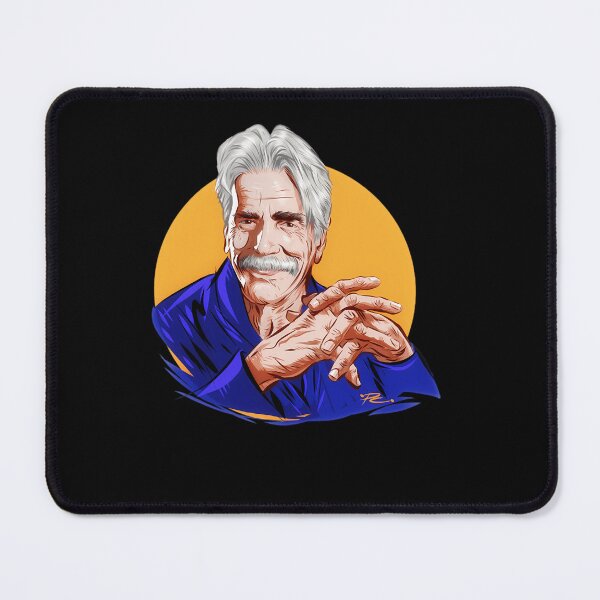 Item preview, Sam Elliott - An illustration by Paul Cemmick   designed and sold by Lakraia.