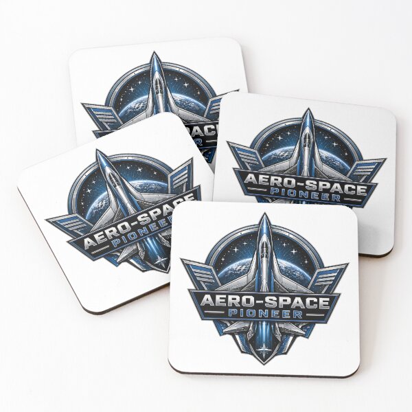 Item preview, Aerospace Pioneer Emblem: Futuristic Spacecraft for Exploration designed and sold by chattsuede.