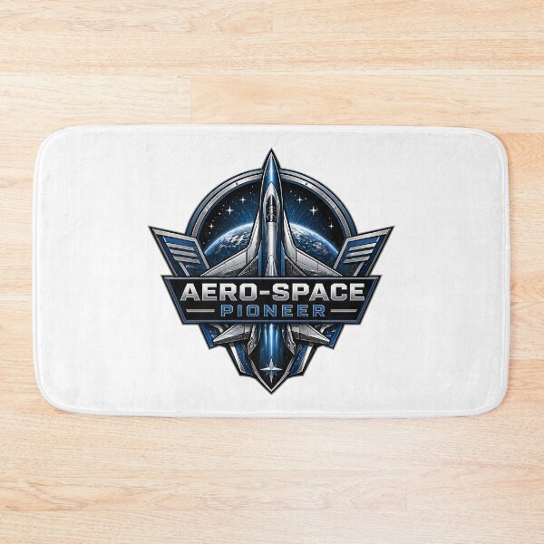 Item preview, Aerospace Pioneer Emblem: Futuristic Spacecraft for Exploration designed and sold by chattsuede.