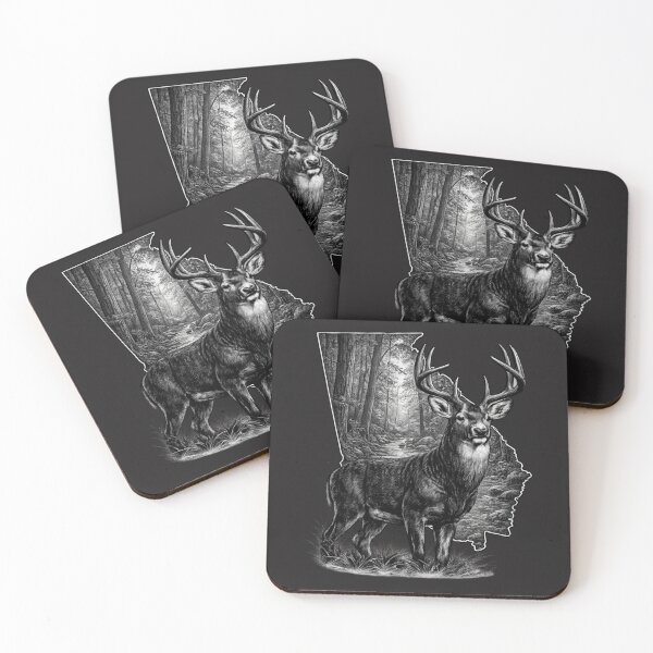Item preview, Georgia Whitetail Buck designed and sold by New2UDesigns.
