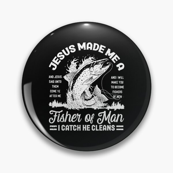 Item preview, Jesus Made Me A Fisher Of Men designed and sold by Ellafeingold.