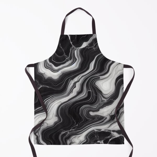 Item preview, Monochrome Marble Flow Pattern for Modern Design Lovers designed and sold by WildStroke.