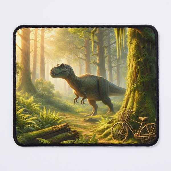 Item preview, T-Rex and the Bicycle designed and sold by TinCatOutPost.
