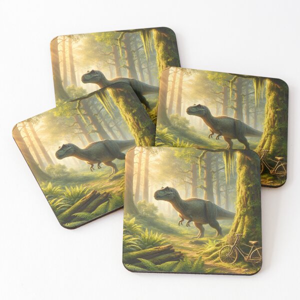 Item preview, T-Rex and the Bicycle designed and sold by TinCatOutPost.