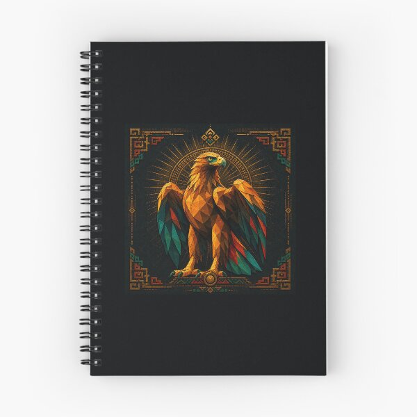 Item preview, Geometric Andean Eagle designed and sold by PixelsTelas.