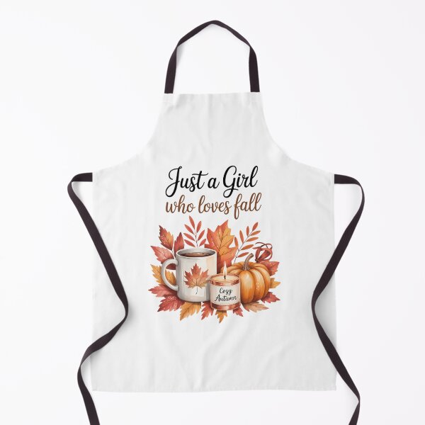 Item preview, Just a Girl Who Loves Fall Pumpkin Spice Cozy Autumn  designed and sold by TrinaEspinoza.