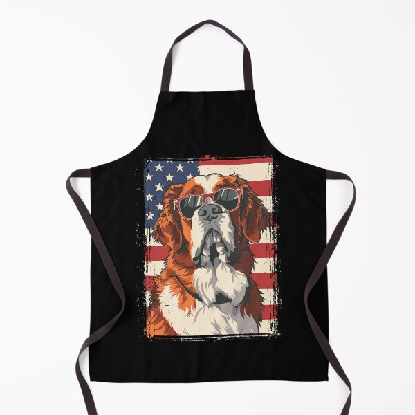 Item preview, Funny St. Bernard 4th July USA Flag America Mom Dad Kids designed and sold by rafaeltto.