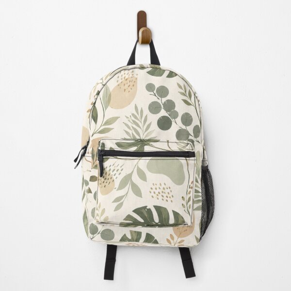 Item preview, Biophilic Botanical Seamless Pattern | Sage Green Organic Nature Repeat designed and sold by Soft-Nest-Studio.