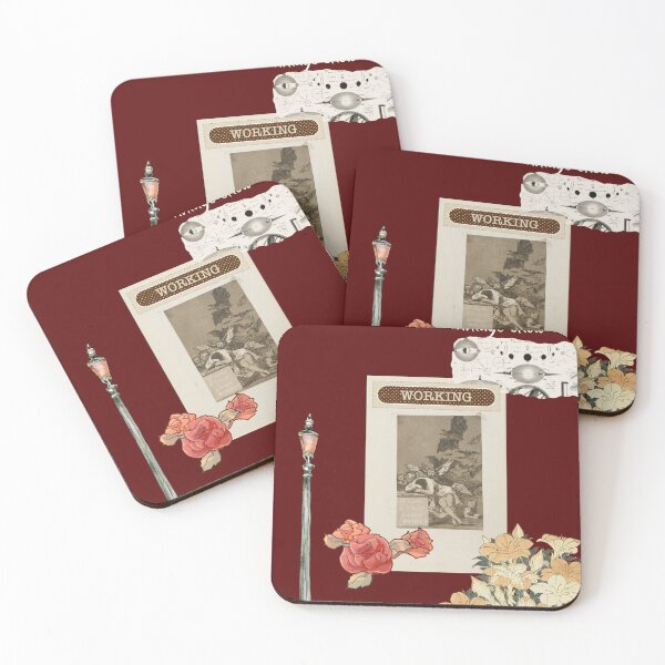 Item preview, Vintage Glow Renaissance Art & Floral Collage designed and sold by Akira Design Store.