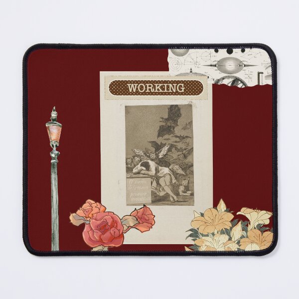Item preview, Vintage Glow Renaissance Art & Floral Collage designed and sold by Akira Design Store.