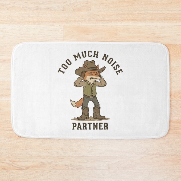 Item preview, Funny Cowboy Too Much Noise Partner T-Shirt – Retro Overstimulated Meme designed and sold by DIRTYSKETCHH.