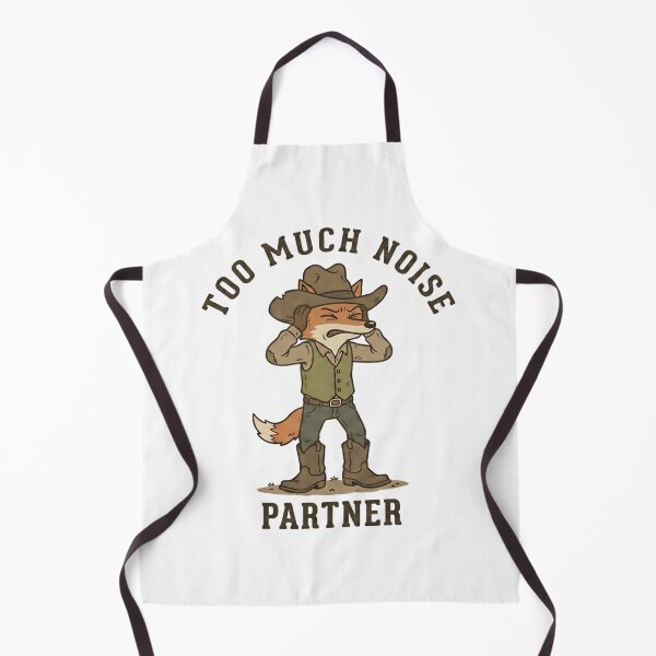 Item preview, Funny Cowboy Too Much Noise Partner T-Shirt – Retro Overstimulated Meme designed and sold by DIRTYSKETCHH.