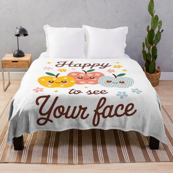 Item preview, Happy to See Your Face Teacher Apple Elementary Teacher Back to School designed and sold by TrinaEspinoza.