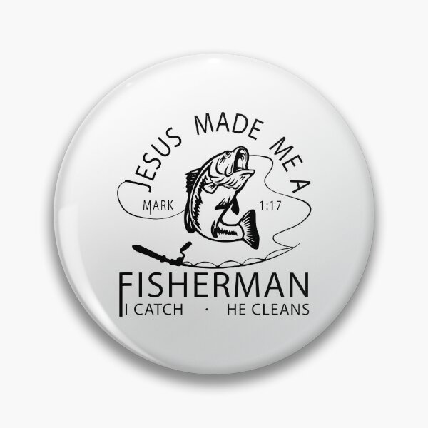 Item preview, Jesus Made Me A Fisher Of Men designed and sold by Ellafeingold.