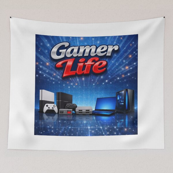 Item preview, Gamer Life designed and sold by Resilient Roots Customs Oakland.