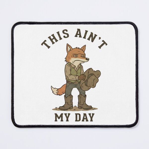 Item preview, Funny Cowboy This Ain’t My Day T-Shirt – Retro Western Humor Shirt designed and sold by DIRTYSKETCHH.