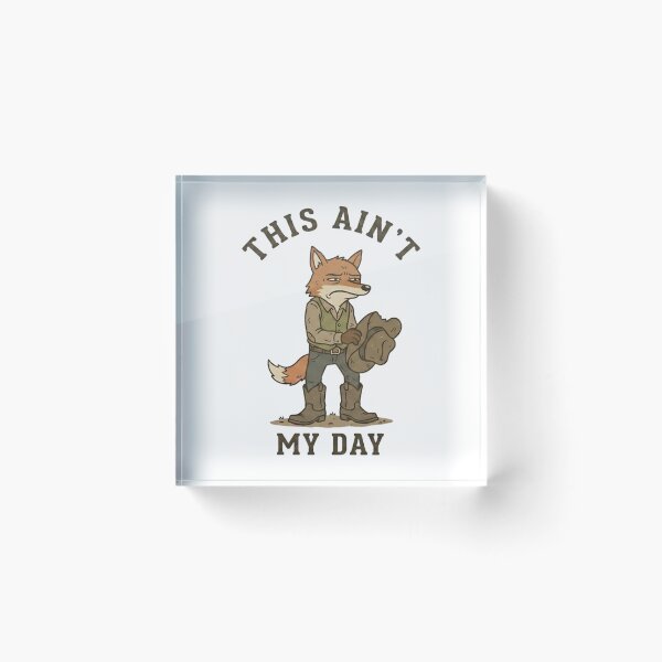 Item preview, Funny Cowboy This Ain’t My Day T-Shirt – Retro Western Humor Shirt designed and sold by DIRTYSKETCHH.