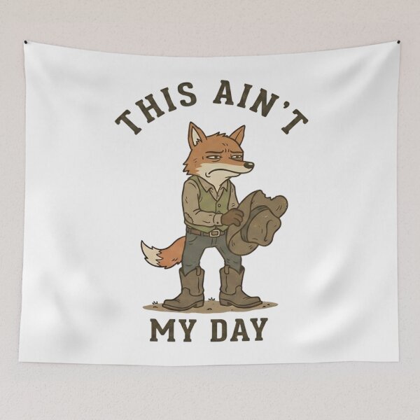 Item preview, Funny Cowboy This Ain’t My Day T-Shirt – Retro Western Humor Shirt designed and sold by DIRTYSKETCHH.
