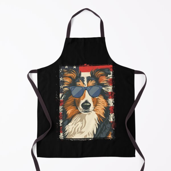 Item preview, Funny Shetland Sheepdog Sheltie 4th July USA Flag America Mom Dad Kids designed and sold by rafaeltto.