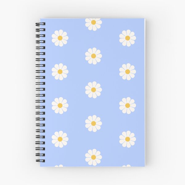 Item preview, Sky Blue Daisy Retro Floral Pattern designed and sold by ClaudiaFlores.