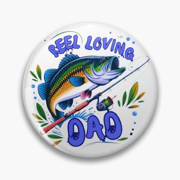 Item preview, Reel Loving Dad | Funny Fishing Gifts for Father’s Day - Tees, Caps, Mugs, Aprons & More designed and sold by Lele47.