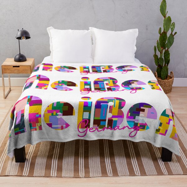 Item preview, Meißen, Germany, Vibrant Abstract City Typography Art designed and sold by Wanderful-roads.