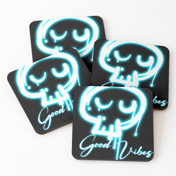 Item preview, good vibes skull designed and sold by Amet Hermawan.