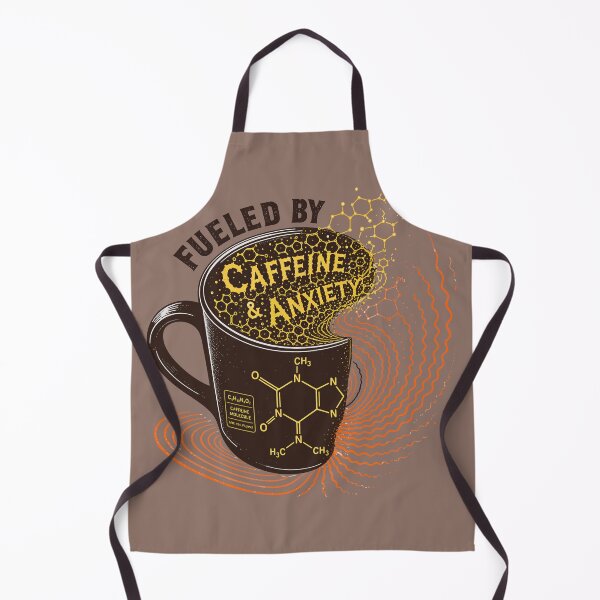 Item preview, Fueled By Caffeine And Anxiety designed and sold by xmoudx.