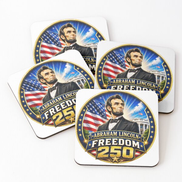 Item preview, Freedom 250th Anniversary Seal United States of America Abraham Lincoln designed and sold by AmericaThreads.