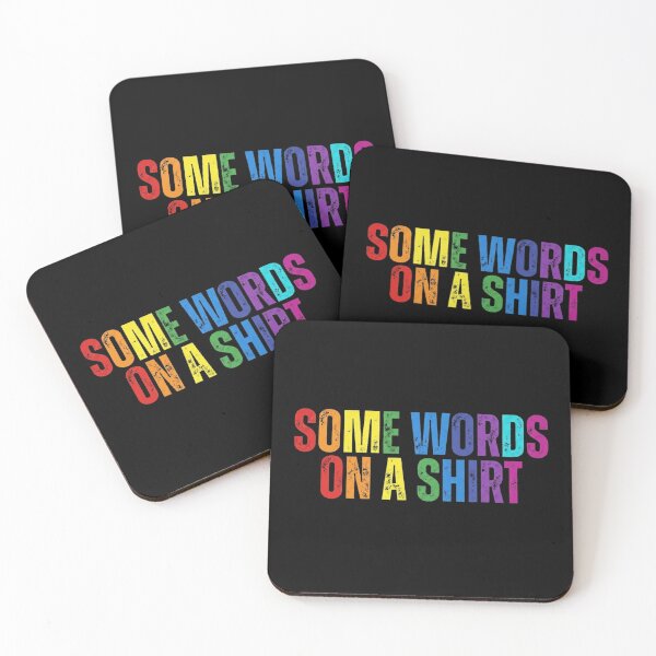 Item preview, Some Words on a Shirt – Funny Minimalist Irony designed and sold by Dondonmart.