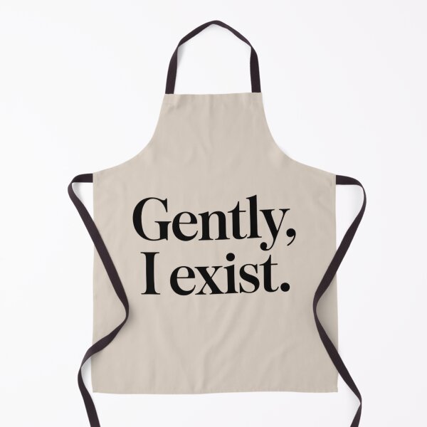 Item preview, Gently, I Exist – Minimal Soft Strength & Self Acceptance Quote Design designed and sold by Irene Catchmind.