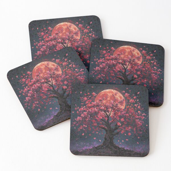 Item preview, Sakura Tree Art – Japanese Cherry Blossom Aesthetic | Pink Floral Nature Design designed and sold by Illuministique.