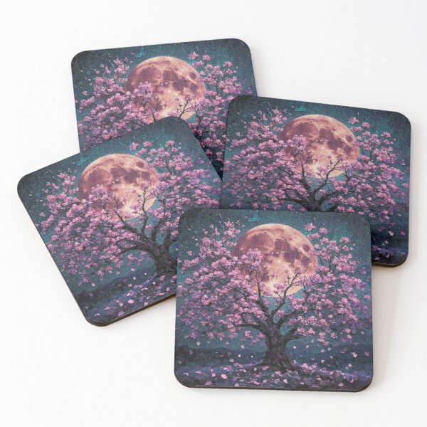 Item preview, Sakura Tree Art – Japanese Cherry Blossom Aesthetic | Pink Floral Nature Design designed and sold by Illuministique.