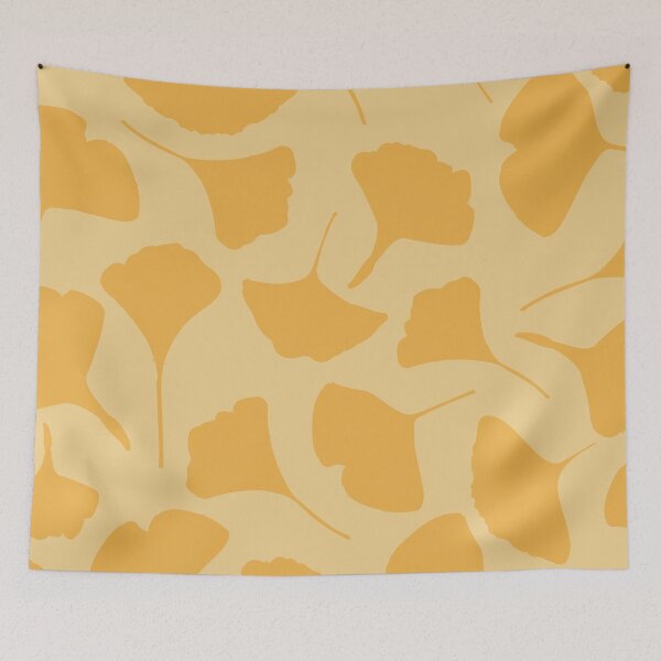 Item preview, Golden Yellow Leaf Motif designed and sold by jehb.creative.