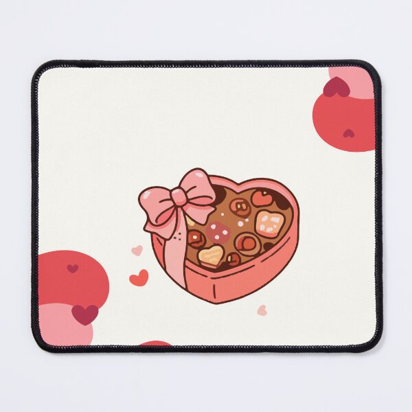 Item preview, Sweet Heart Chocolate Box & Pink Aesthetic Swirls designed and sold by Akira Design Store.