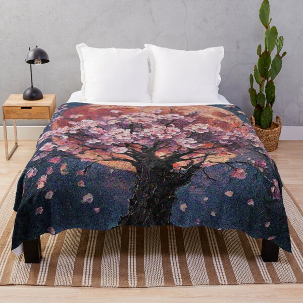 Item preview, Sakura Tree Art – Japanese Cherry Blossom Aesthetic | Pink Floral Nature Design designed and sold by Illuministique.
