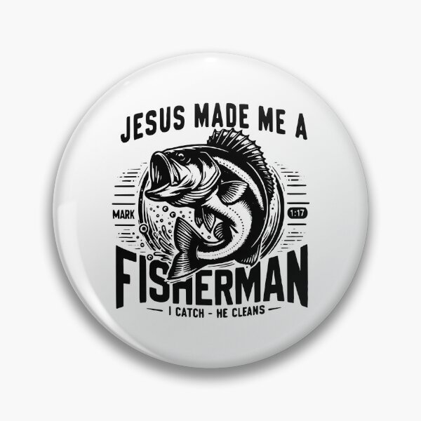 Item preview, Jesus Made Me A Fisher Of Men designed and sold by Ellafeingold.