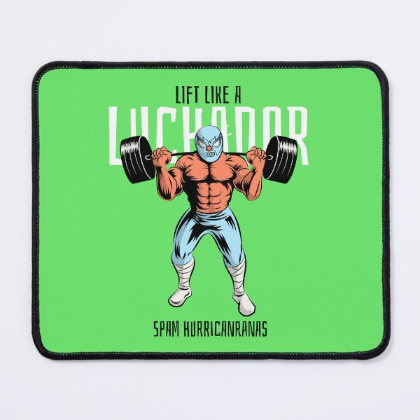 Item preview, Lift Like a Luchador - Pro Wrestling Shirt designed and sold by Optic Fox Designs.