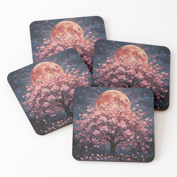 Item preview, Sakura Tree Art – Japanese Cherry Blossom Aesthetic | Pink Floral Nature Design designed and sold by Illuministique.