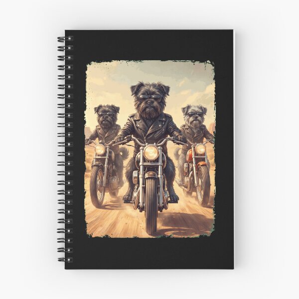 Item preview, Funny Affenpinscher Motorcycle Meme Dog Lover designed and sold by DoodleTortle.