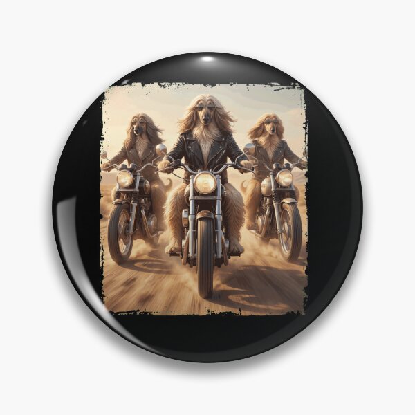 Item preview, Funny Afghan Hound Motorcycle Meme Dog Lover designed and sold by DoodleTortle.