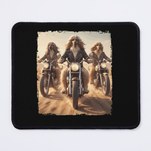 Item preview, Funny Afghan Hound Motorcycle Meme Dog Lover designed and sold by DoodleTortle.