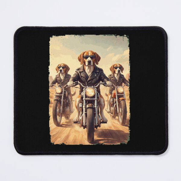 Item preview, Funny American Foxhound Motorcycle Meme Dog Lover designed and sold by DoodleTortle.